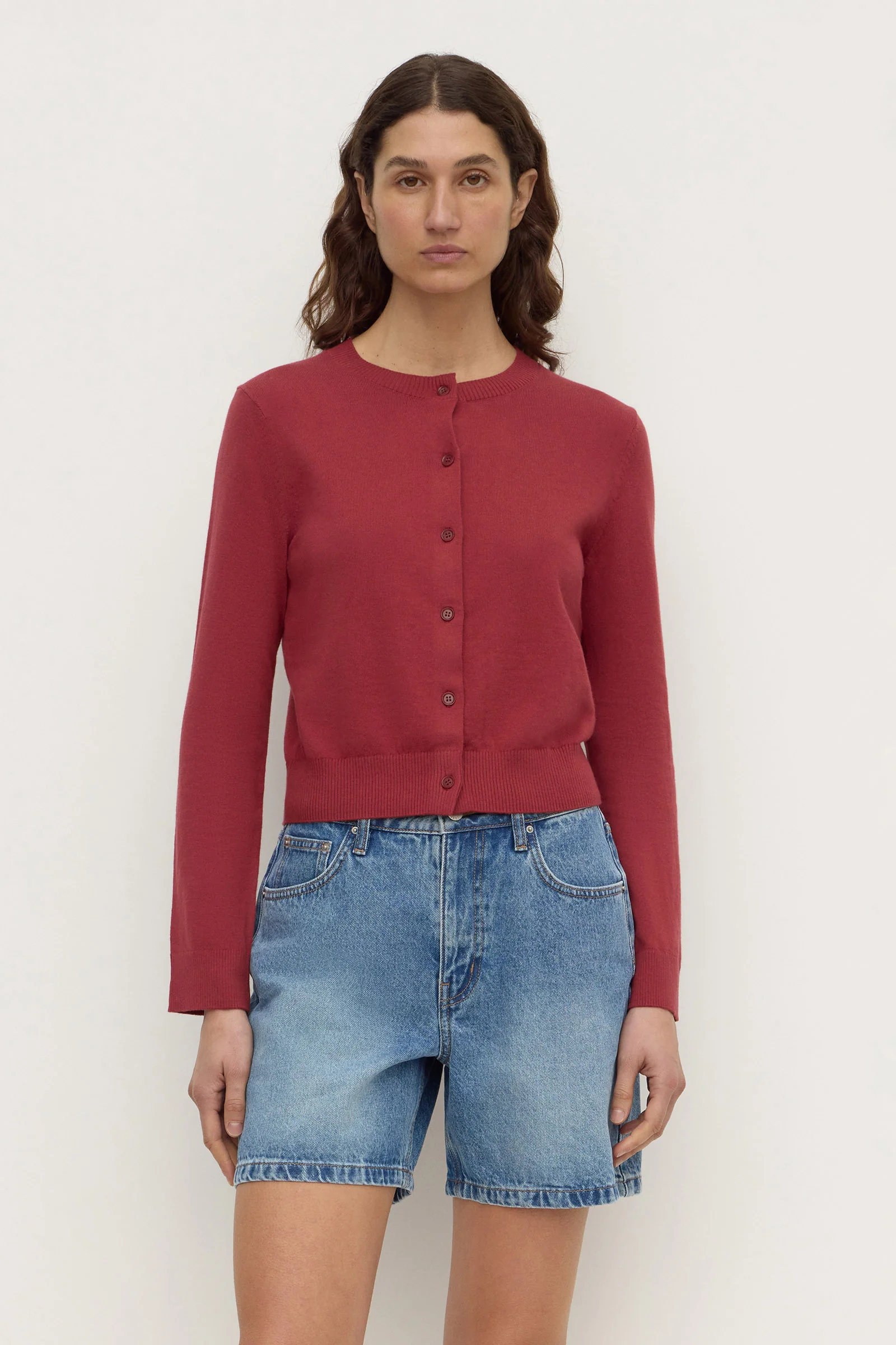 Orina Cotton Cashmere Cardigan