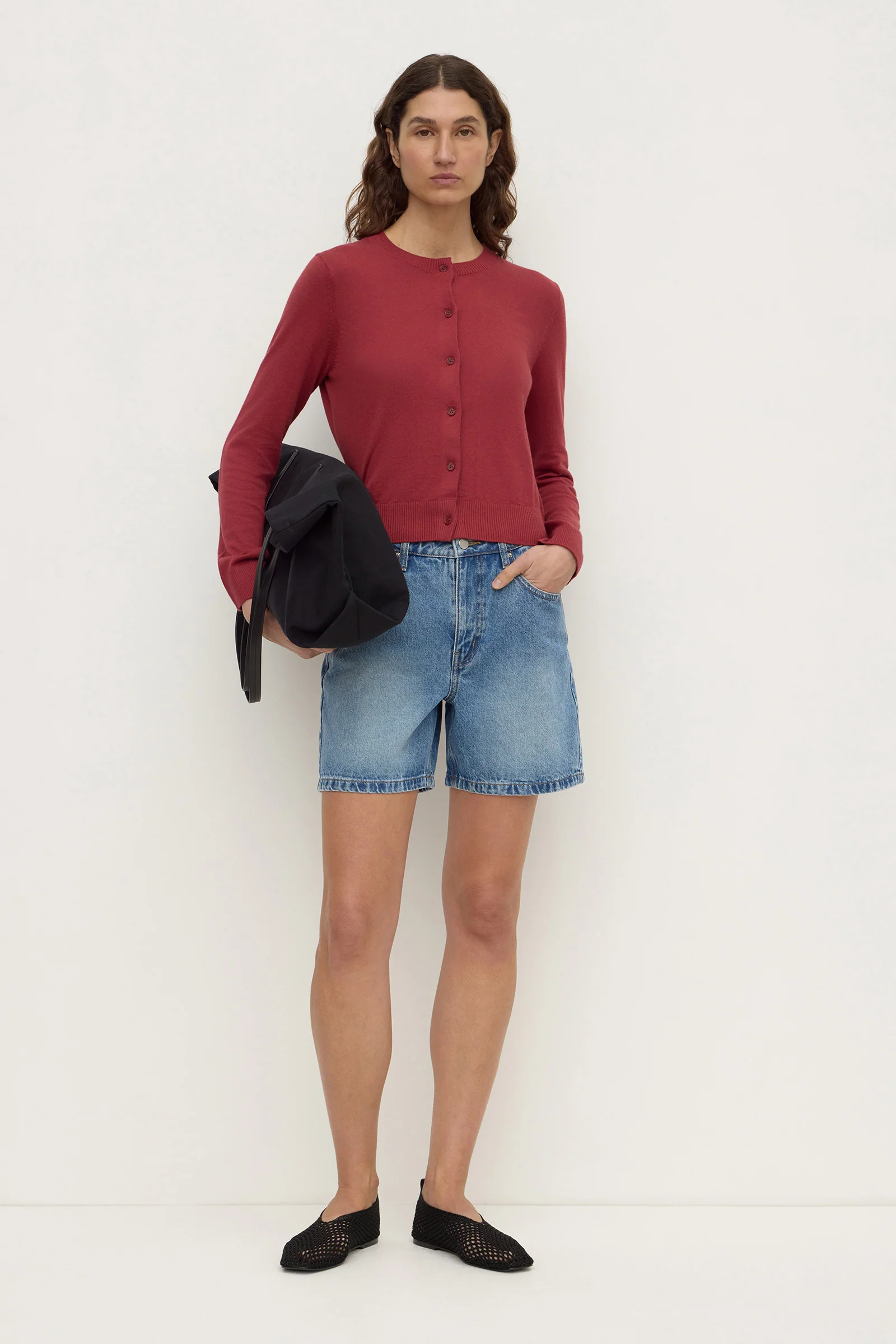 Orina Cotton Cashmere Cardigan - Image 3
