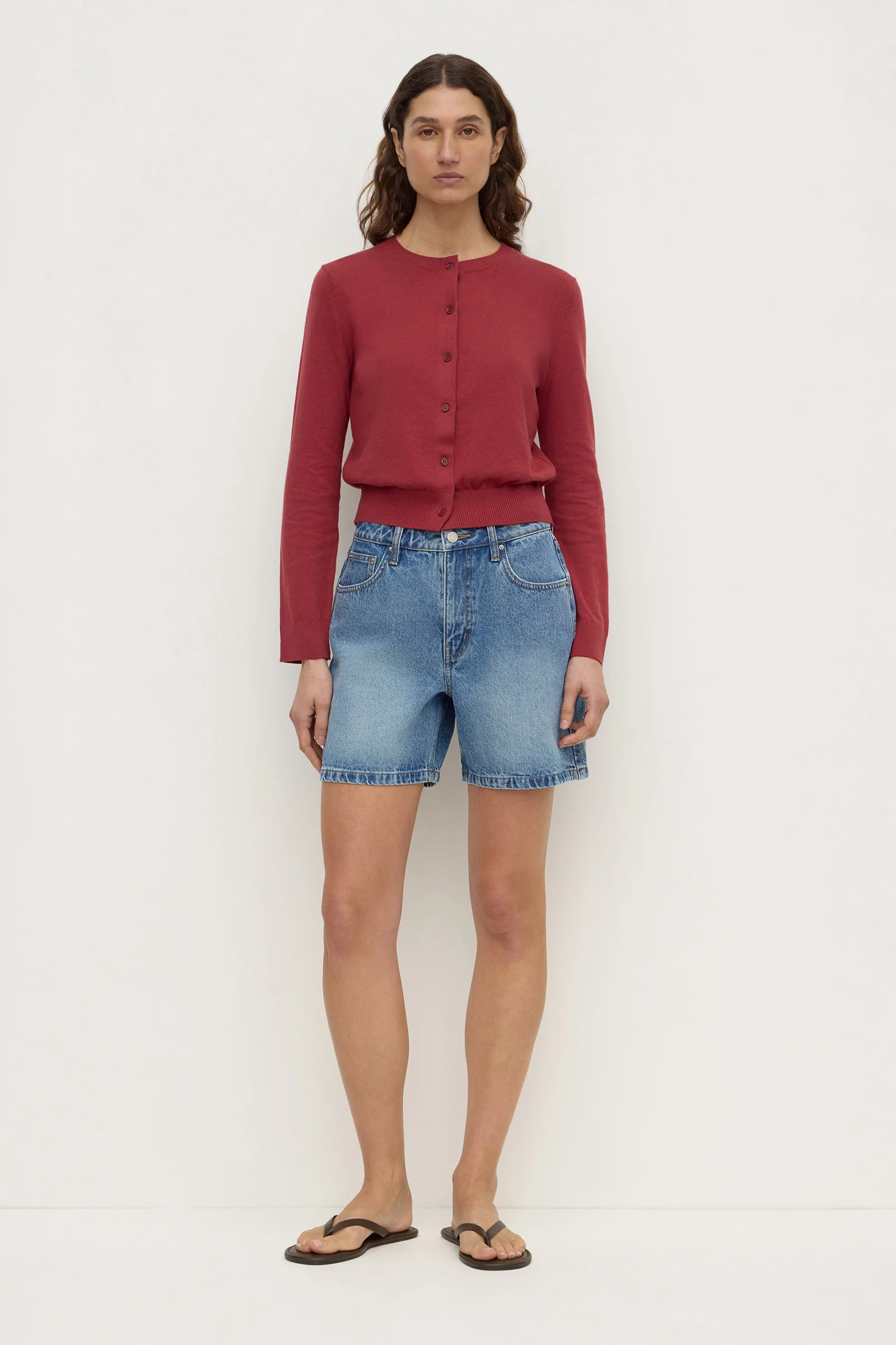 Orina Cotton Cashmere Cardigan - Image 4