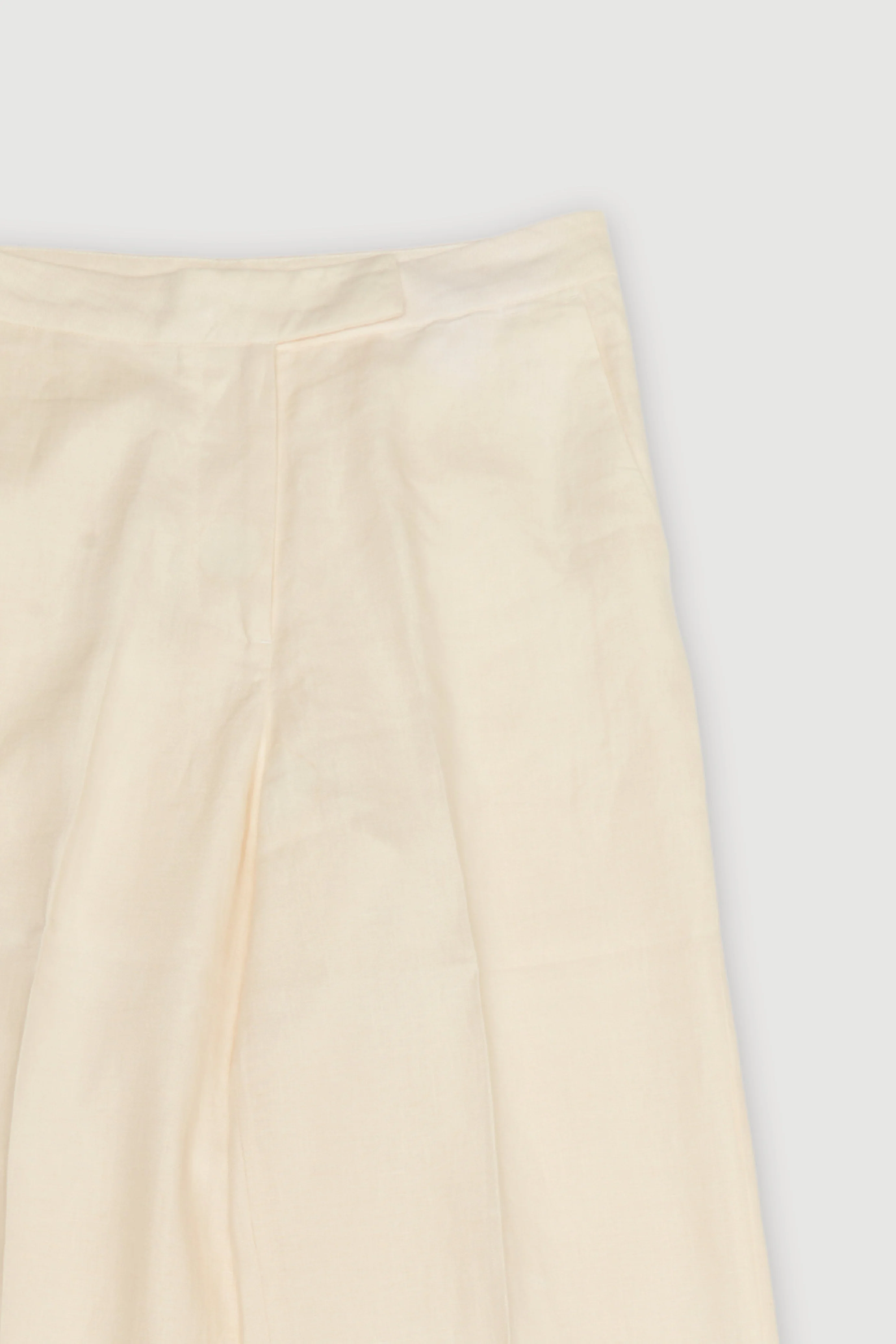 Re-Worn Womens Linen Pant - Image 2