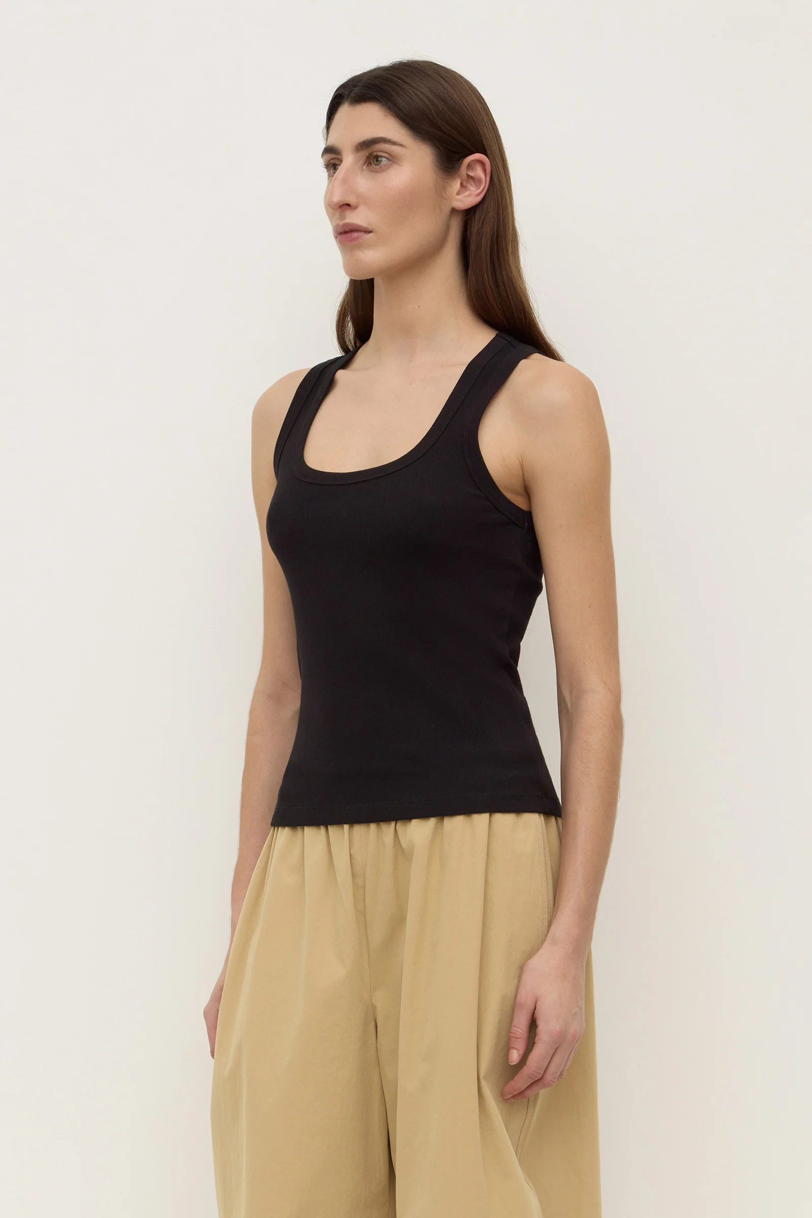 Robyn Scoop Neck Rib Tank - Image 3