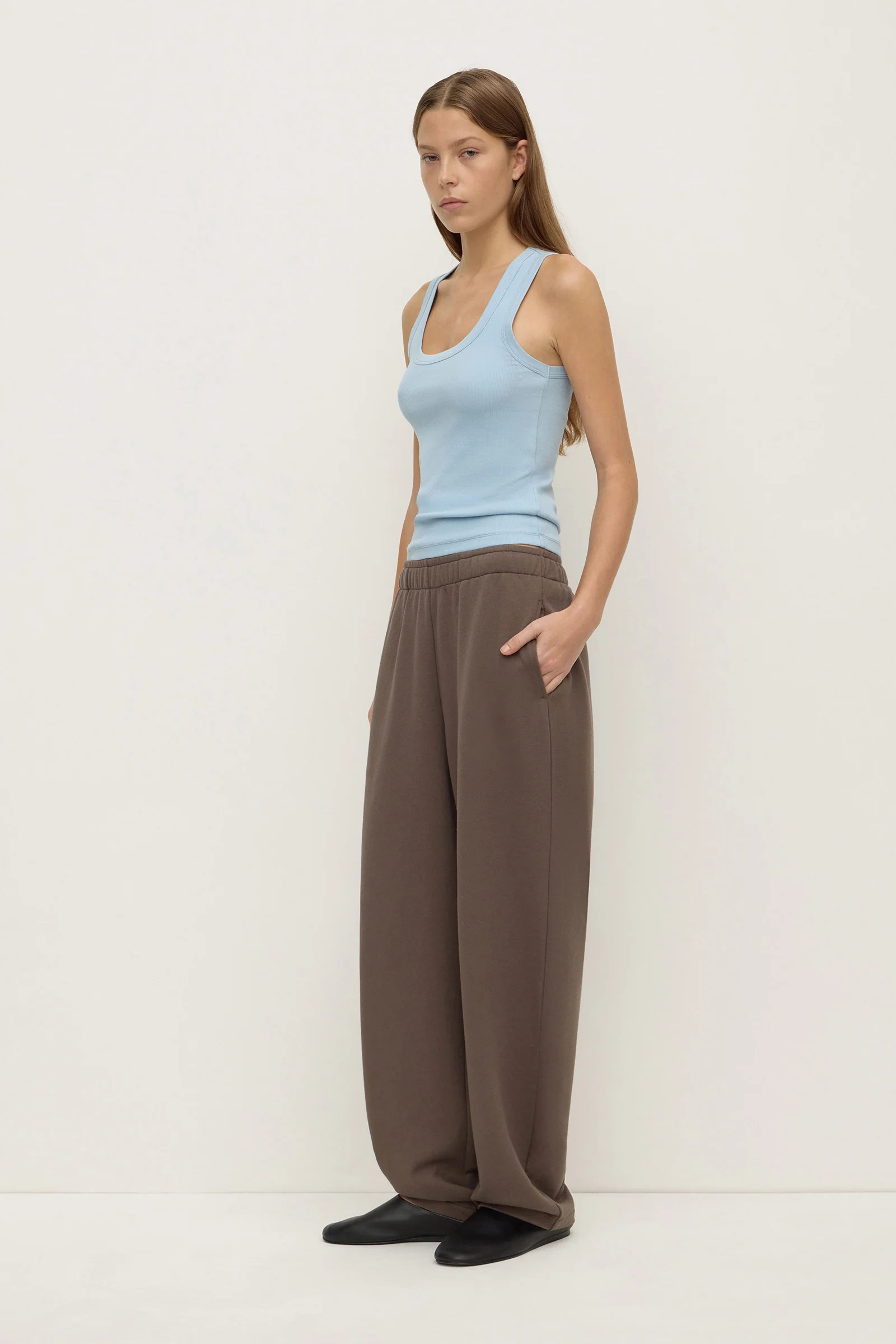 Robyn Scoop Neck Rib Tank - Image 3
