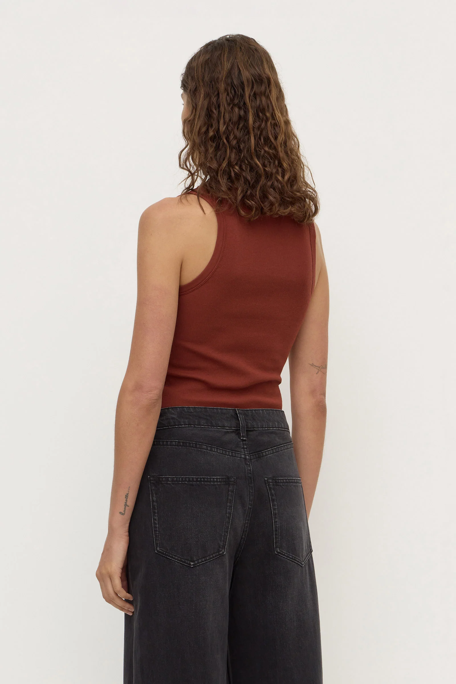 Robyn Scoop Neck Rib Tank - Image 4