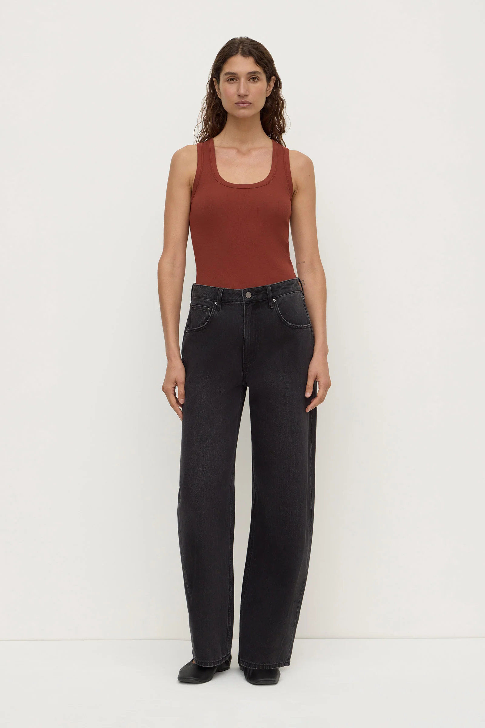 Robyn Scoop Neck Rib Tank - Image 5