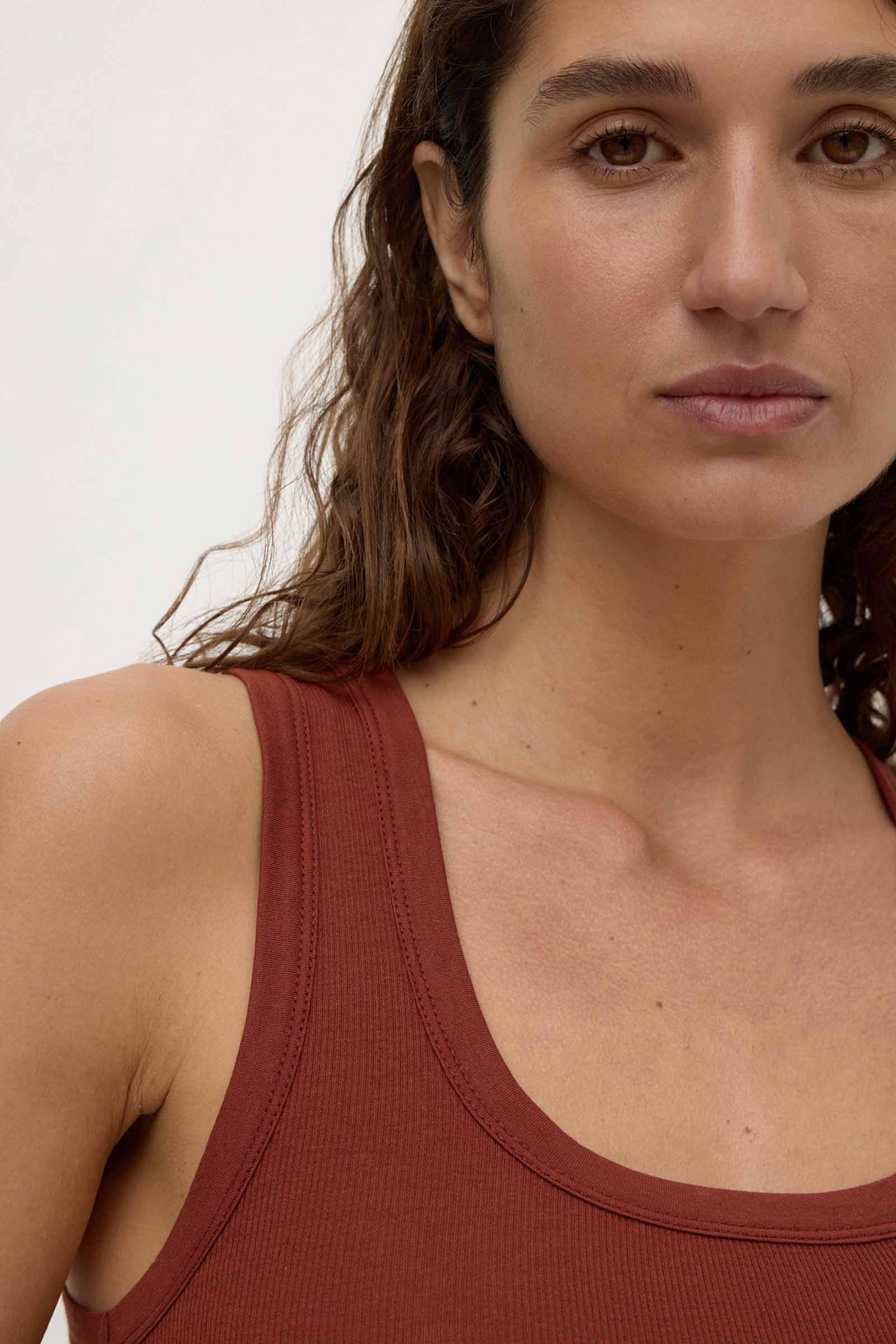 Robyn Scoop Neck Rib Tank - Image 6
