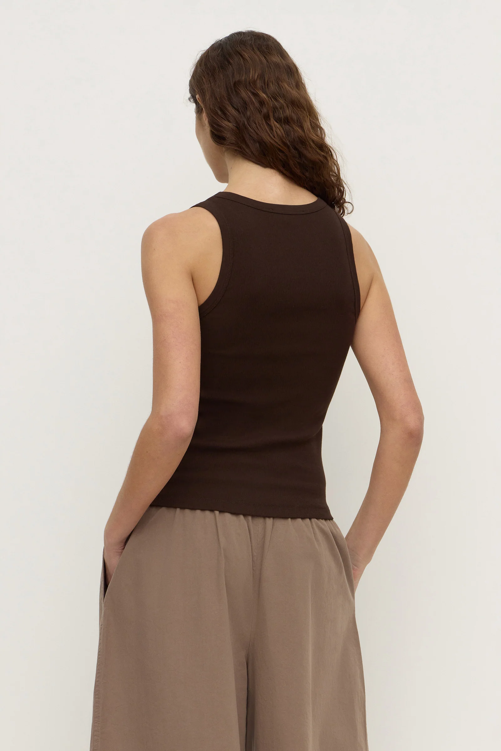 Robyn Scoop Neck Rib Tank - Image 6