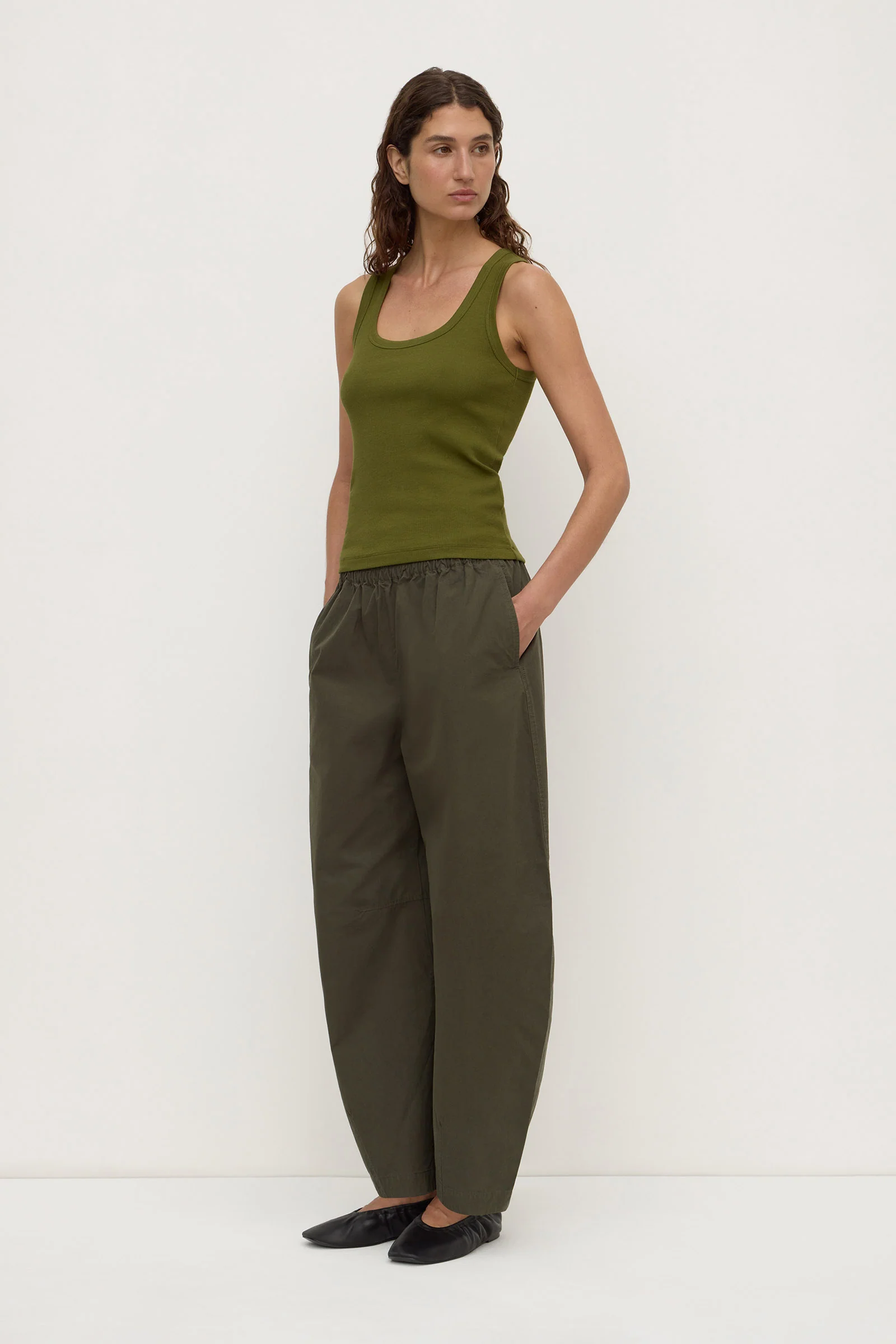Robyn Scoop Neck Rib Tank - Image 4