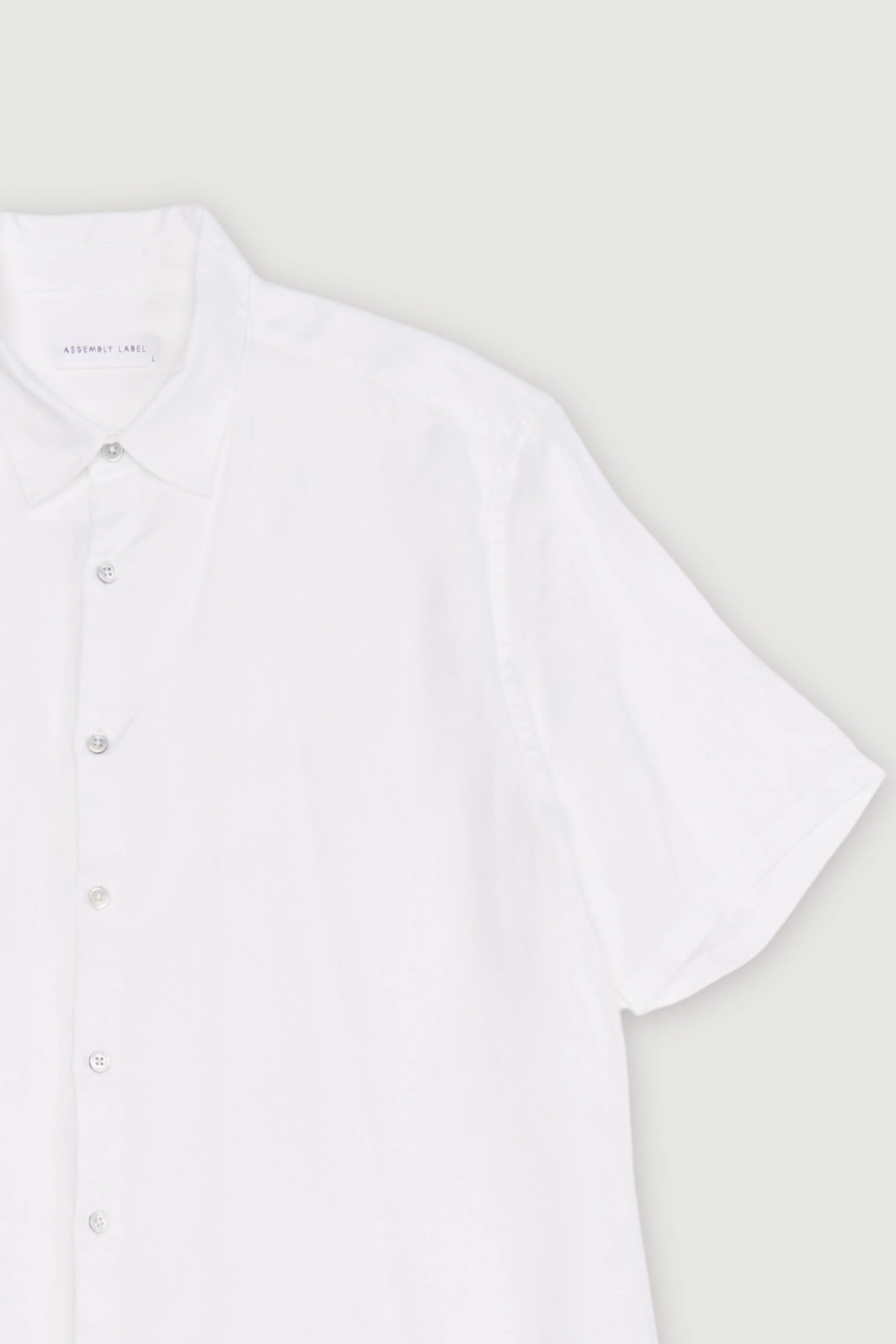 Re-Worn Mens Linen Shirt - Image 2