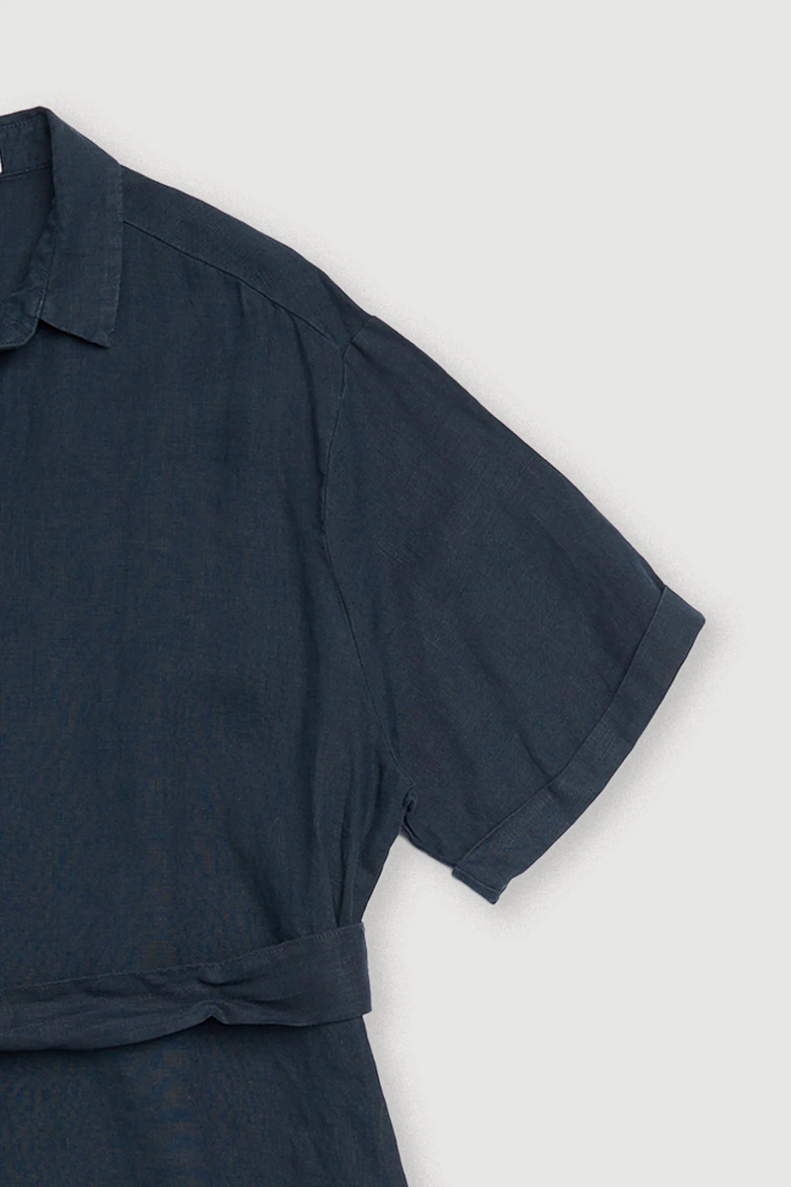 Re-Worn Womens Linen Shirt Dress - Image 2