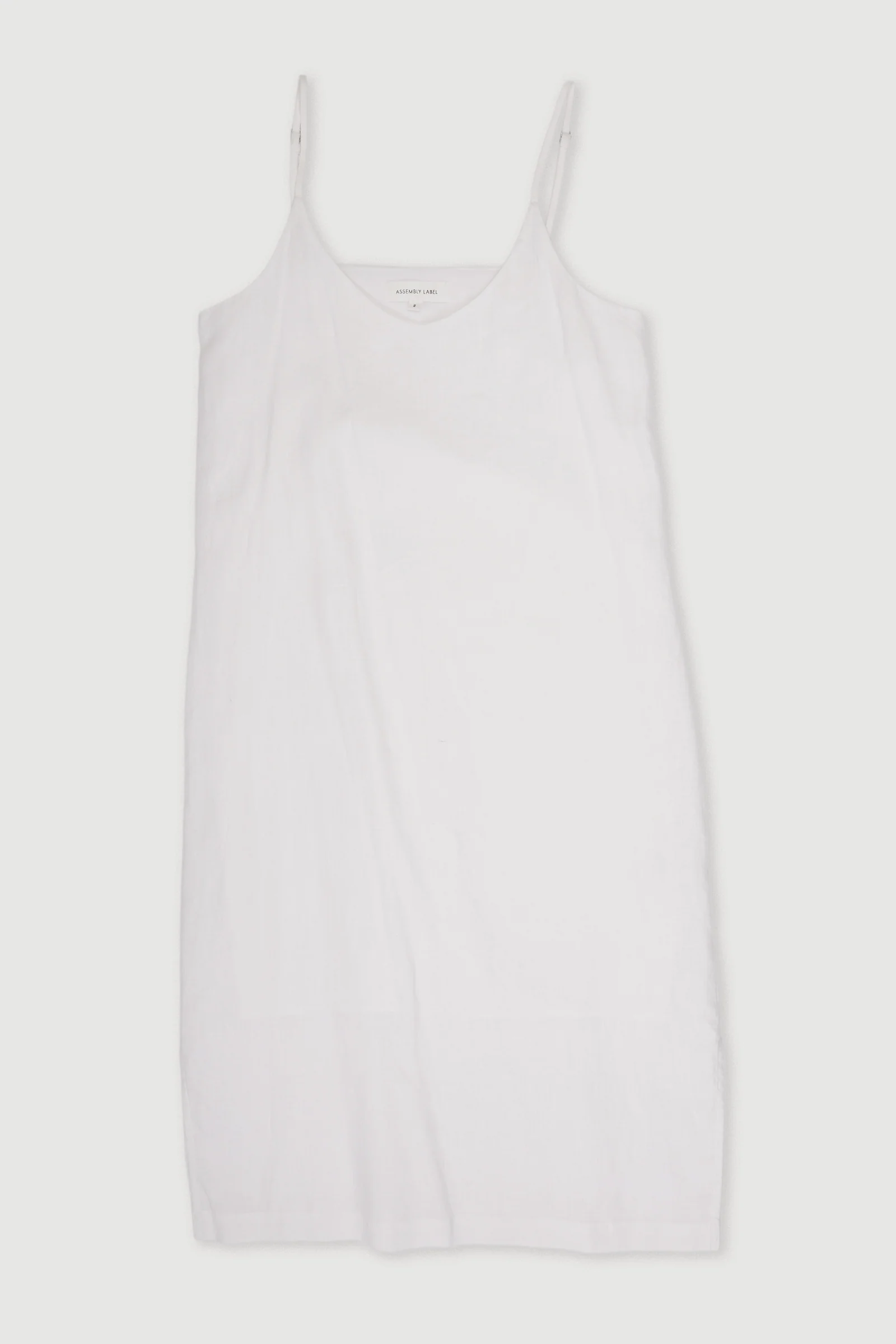 Re-Worn Womens Linen Slip Dress