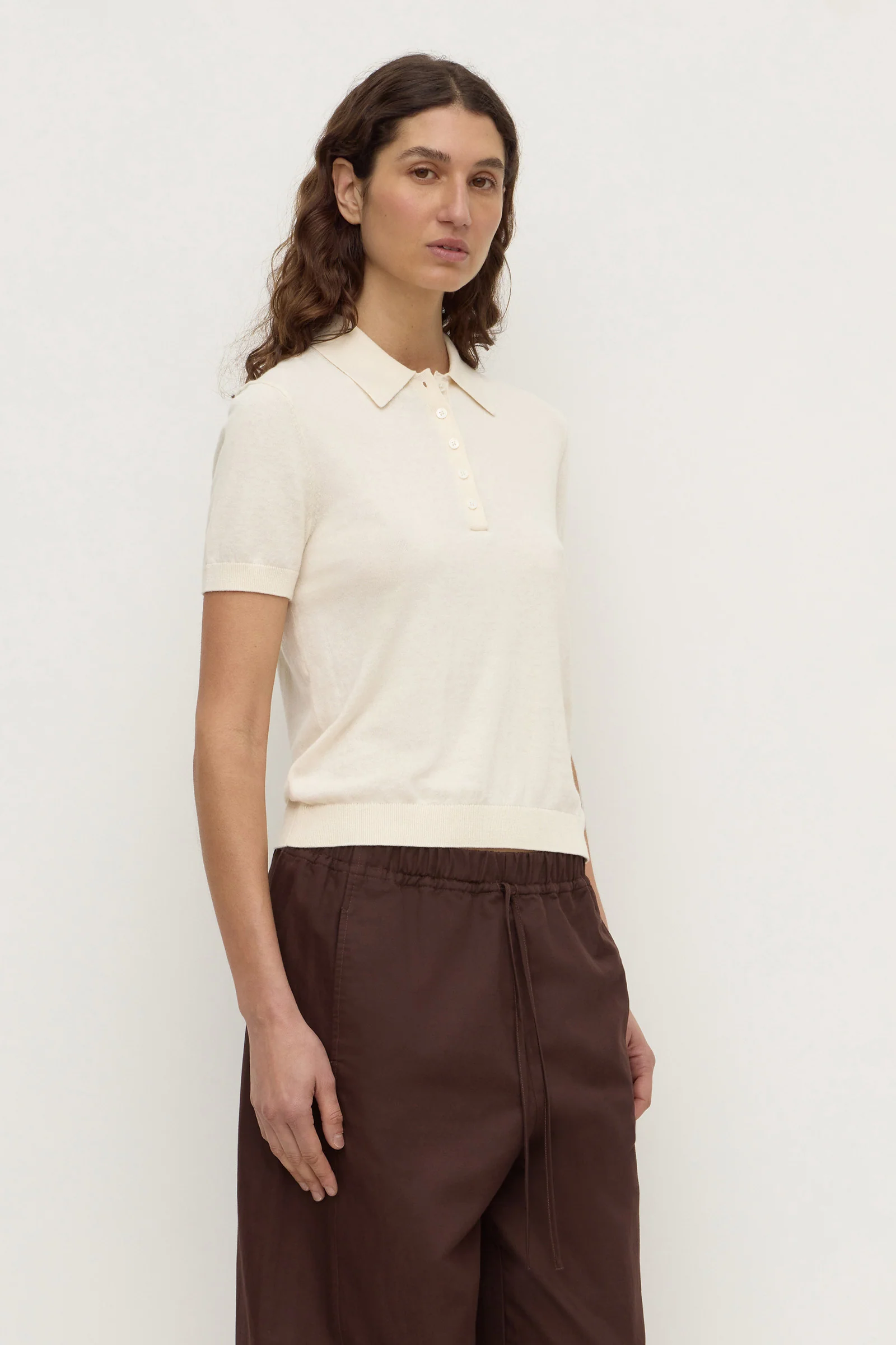 Sloane Cotton Cashmere Polo - Image 5