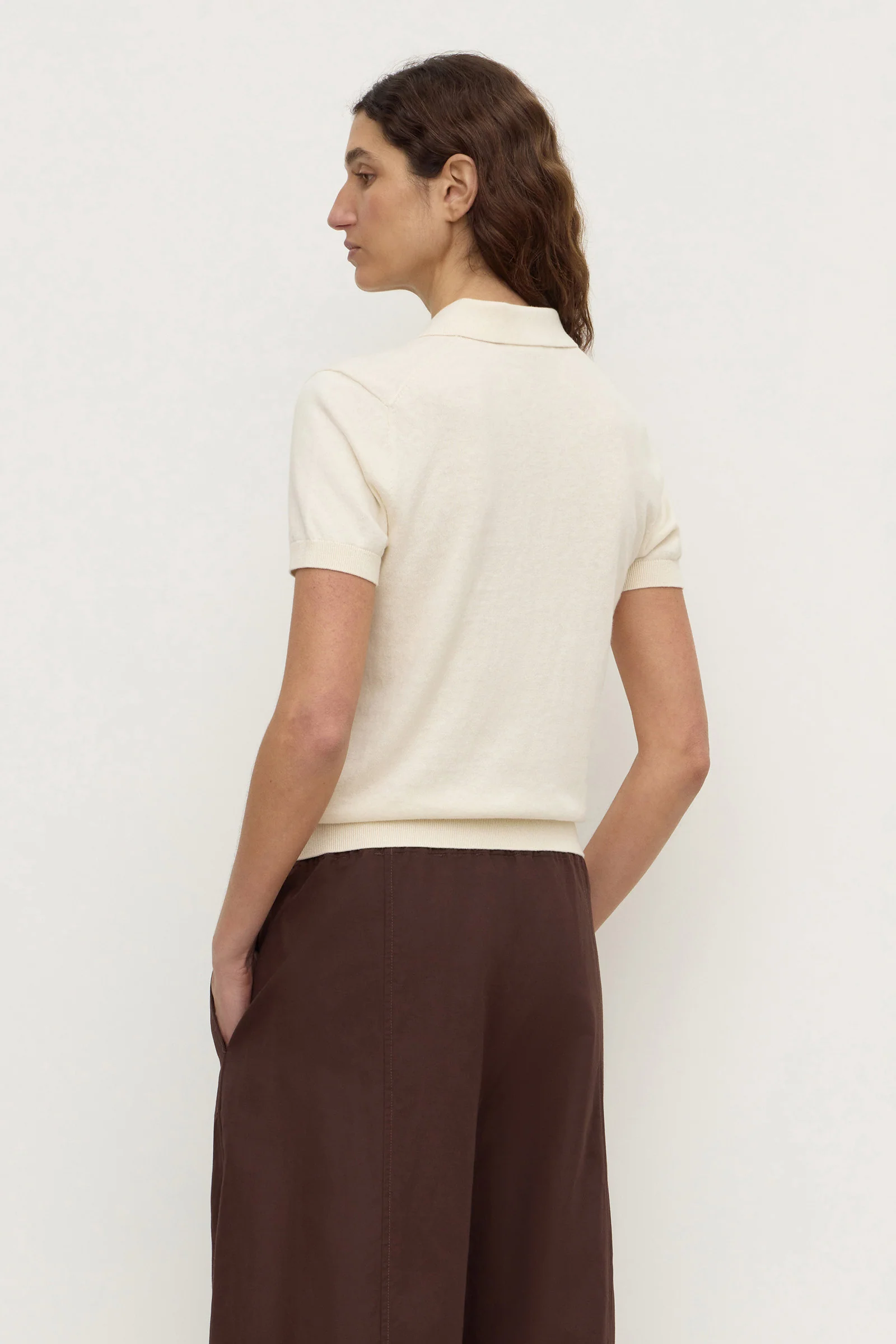 Sloane Cotton Cashmere Polo - Image 6