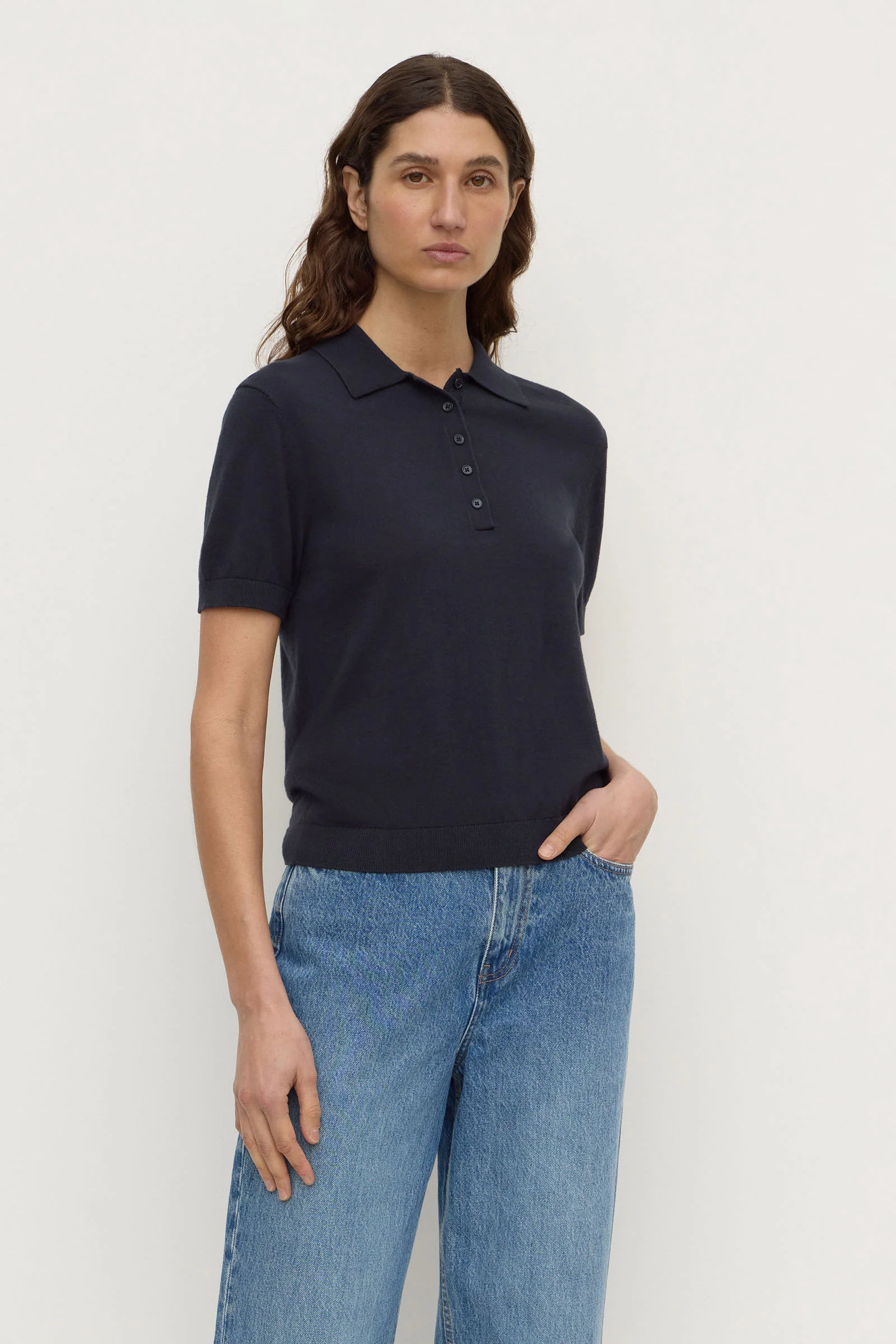 Sloane Cotton Cashmere Polo - Image 5