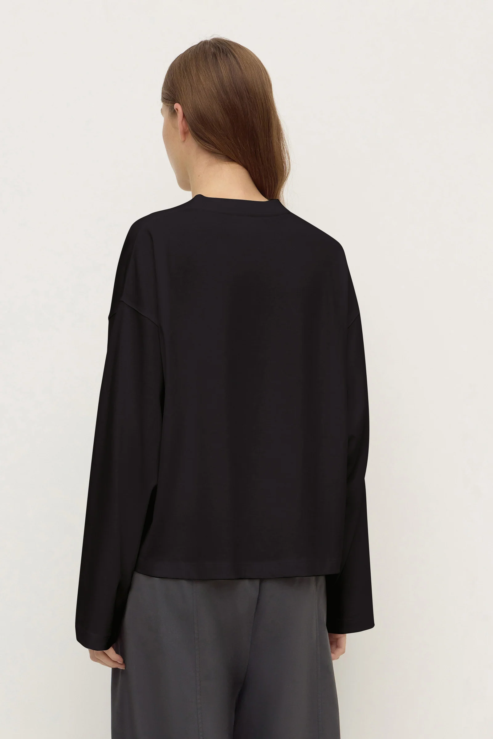 Stella V Neck Long Sleeve Tee - Image 3