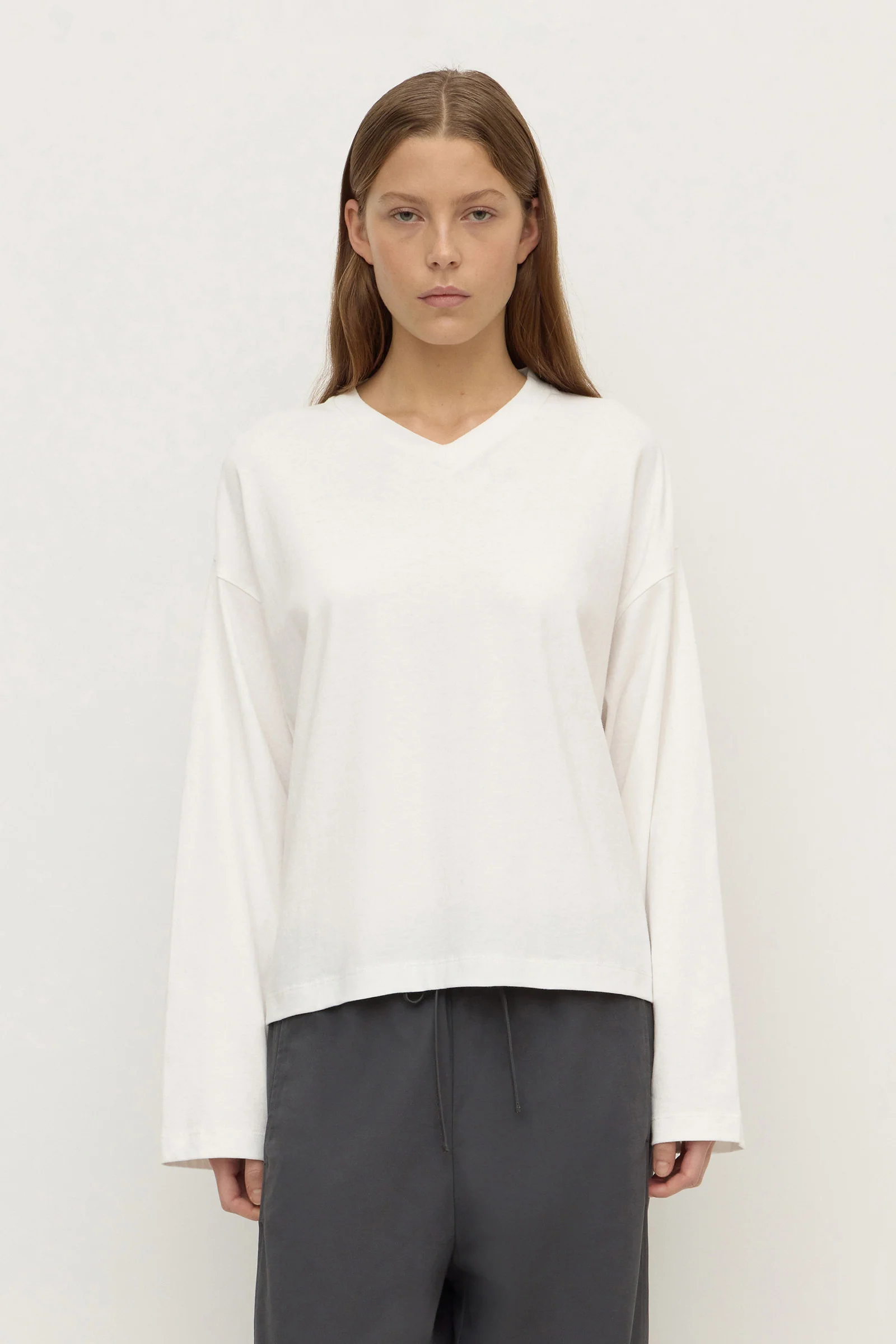 Stella V Neck Long Sleeve Tee - Image 5