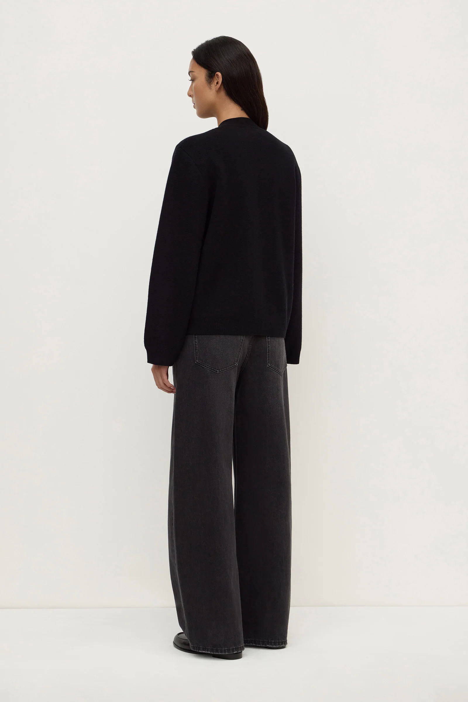Tamsin Wool Cashmere Knit Cardigan - Image 4