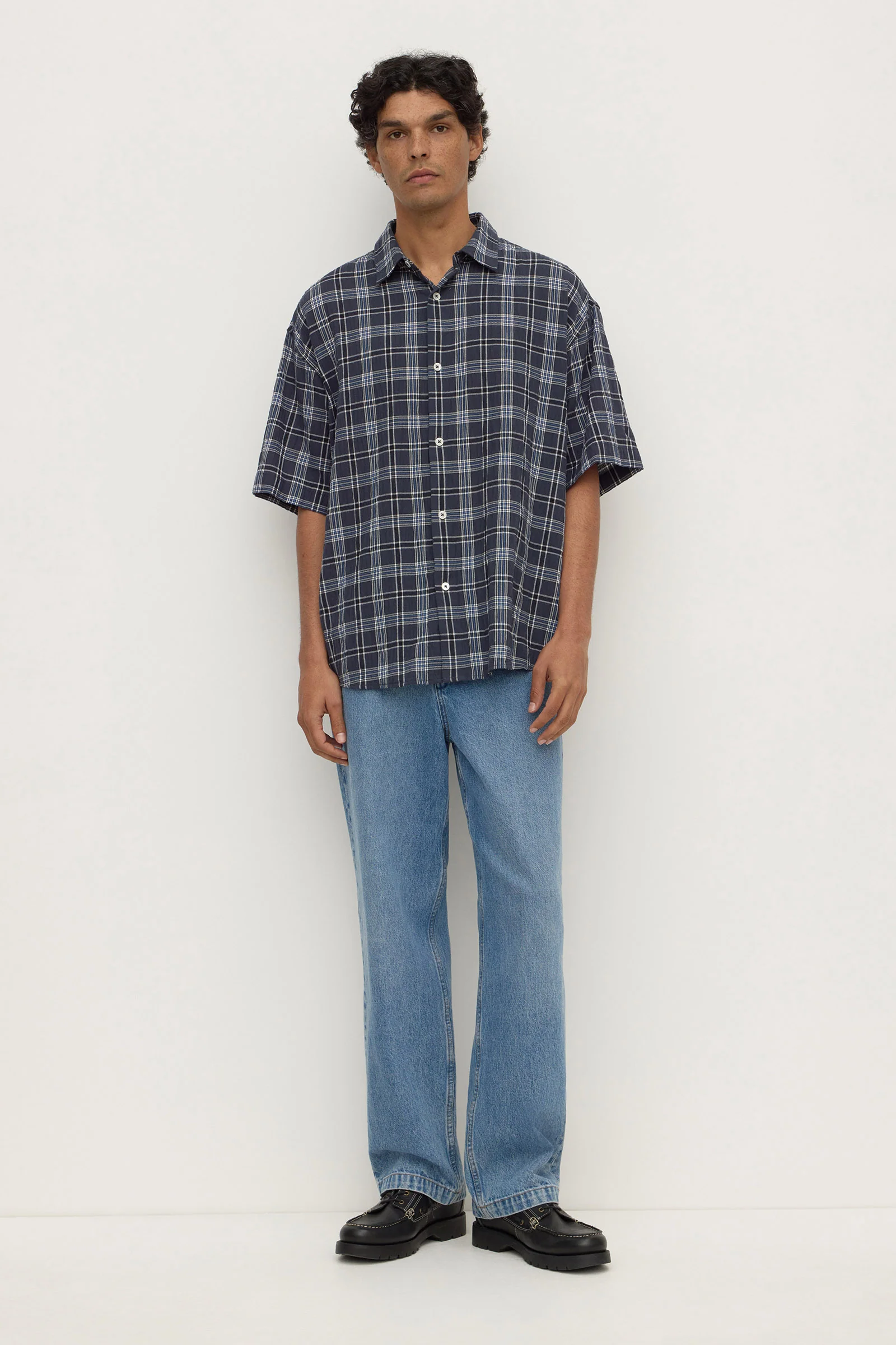Tane Check Short Sleeve Shirt - Image 3