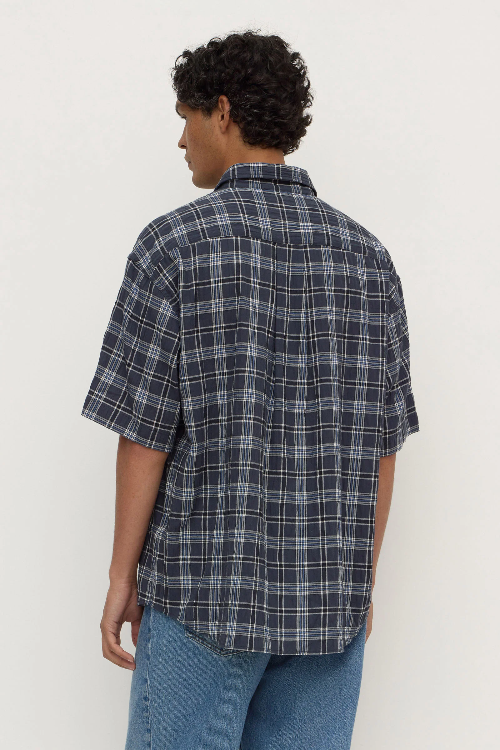Tane Check Short Sleeve Shirt - Image 6