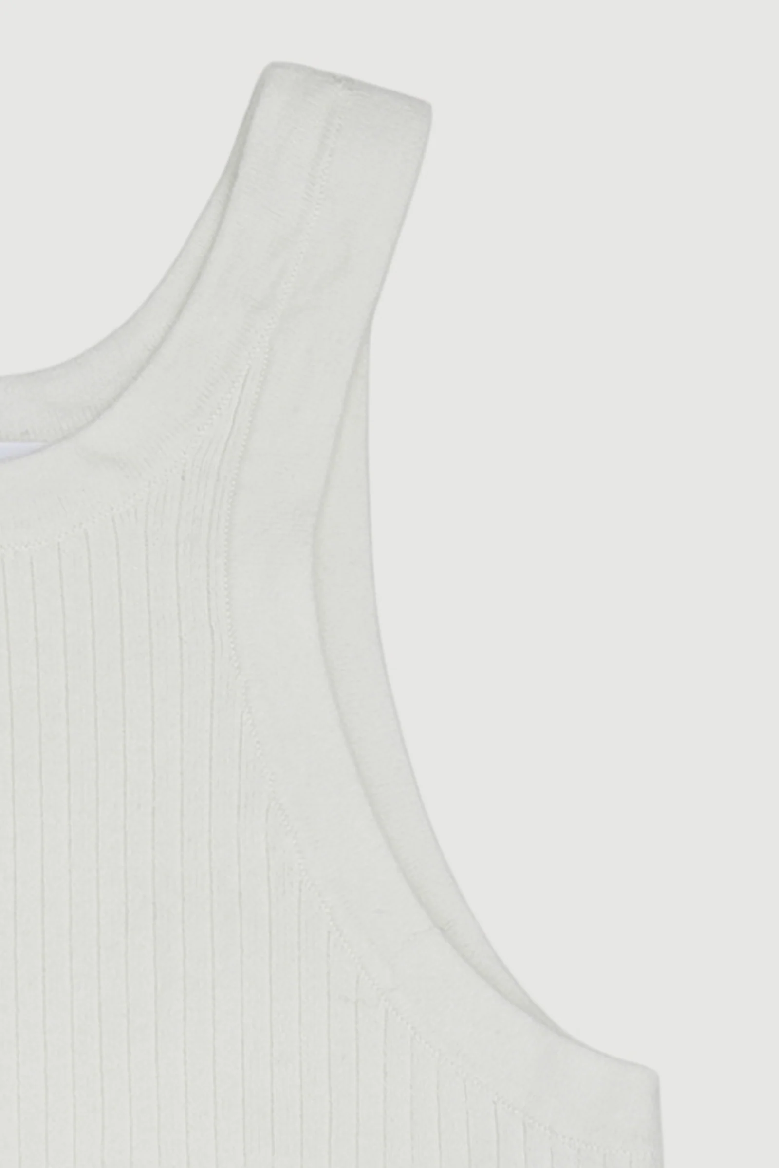 Re-Worn Womens Cotton Textured Tank - Image 2