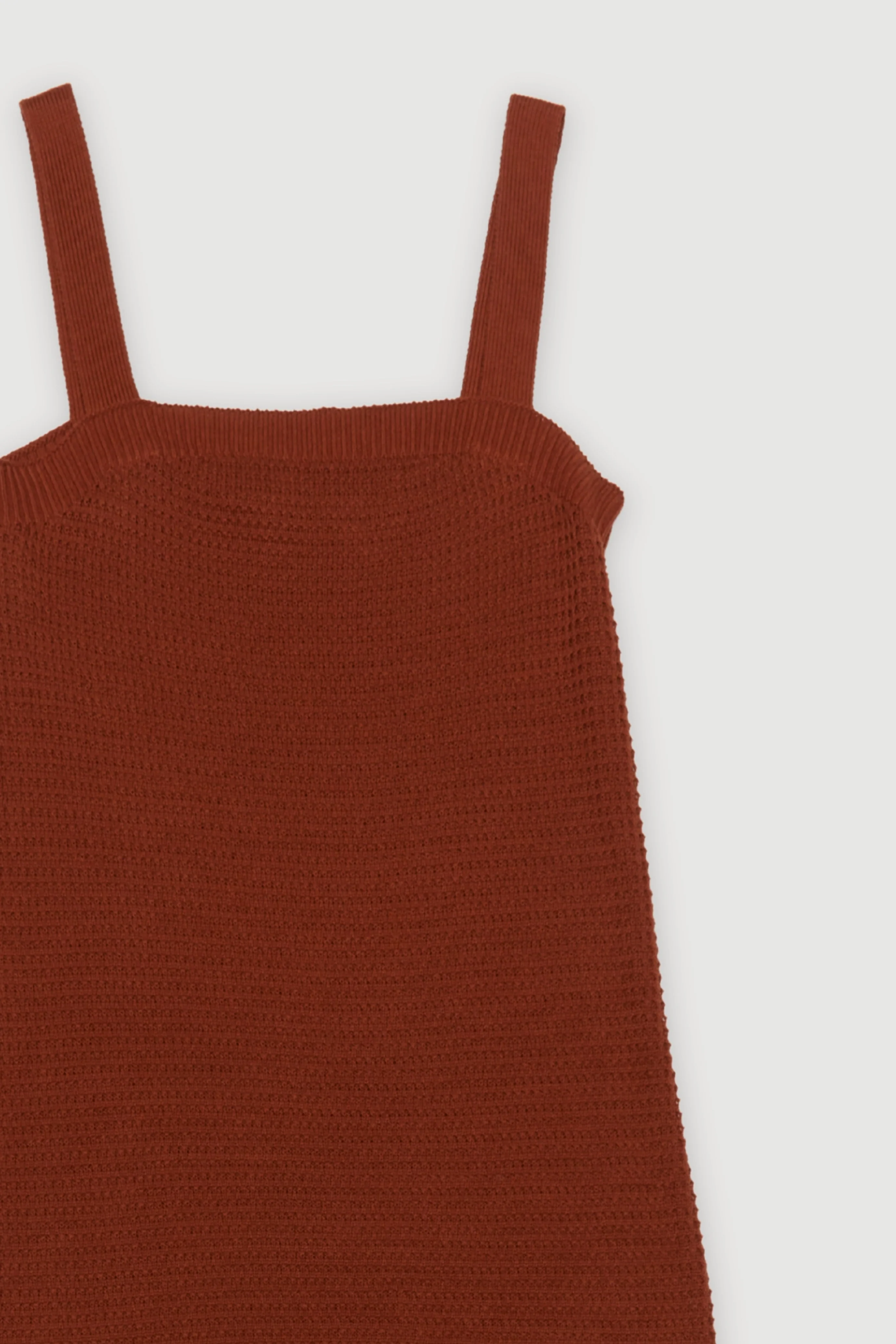 Re-Worn Womens Cotton Textured Tank Dress - Image 2