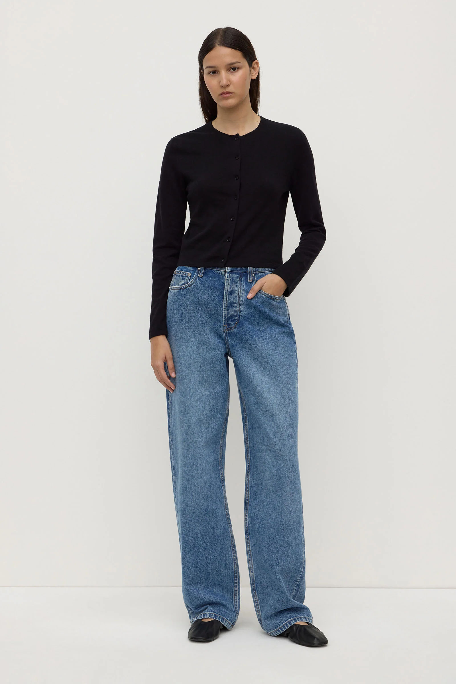 Tilly Cotton Cashmere Cardigan - Image 3