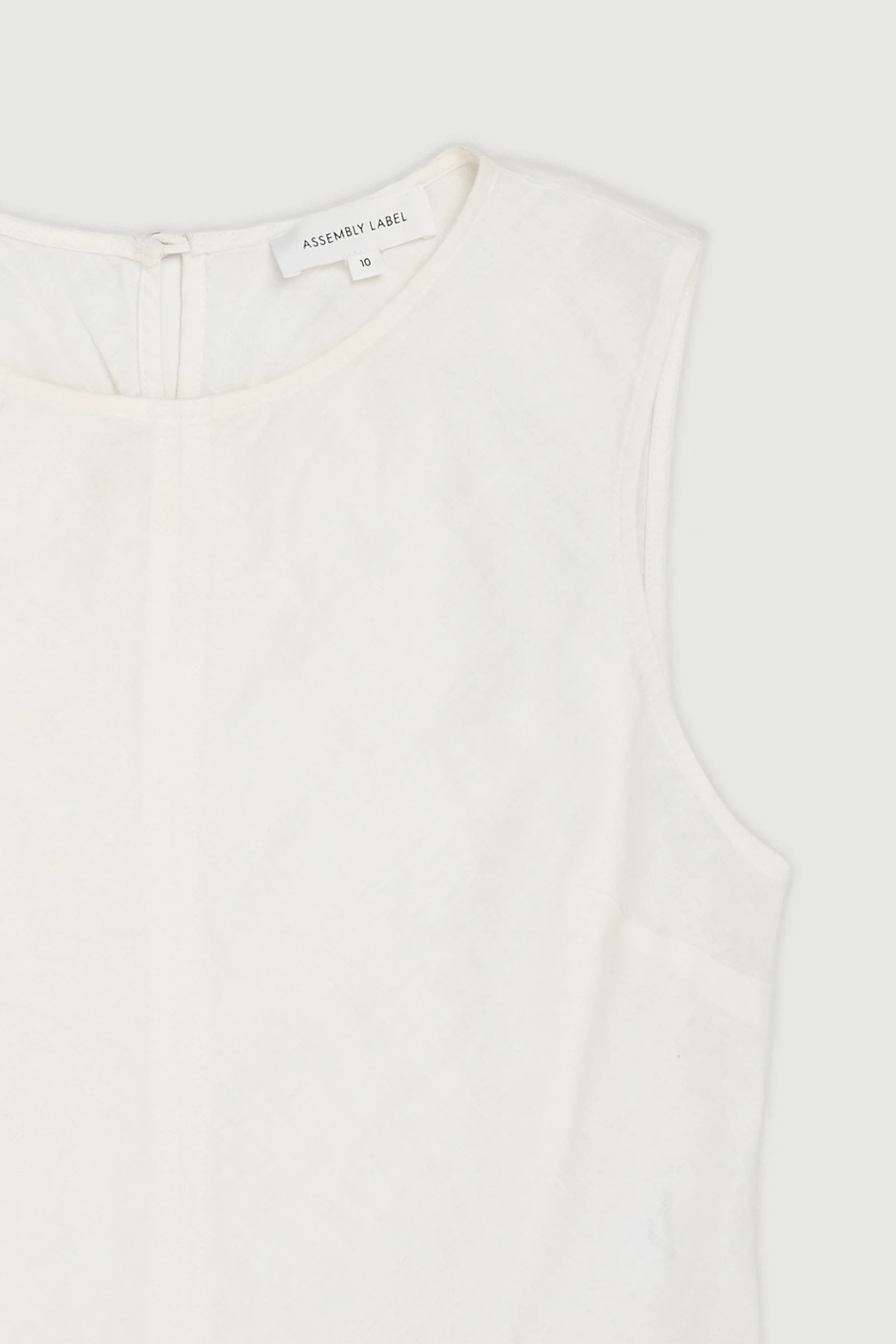 Re-Worn Womens Linen Top - Image 2