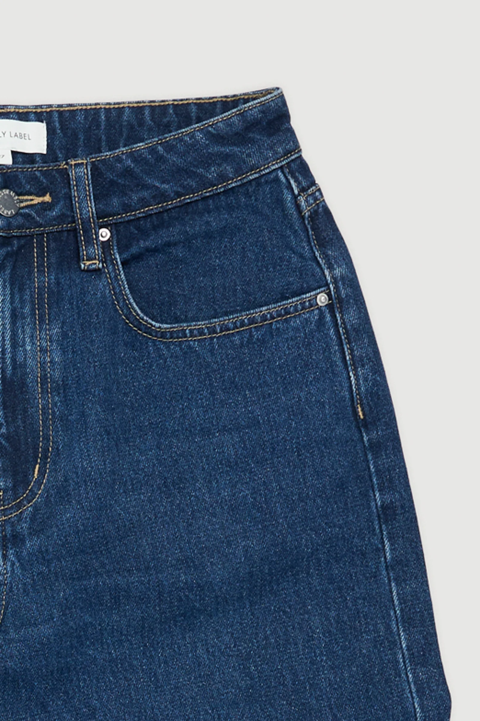 Re-Worn Womens Denim Wide Leg Jean - Image 2