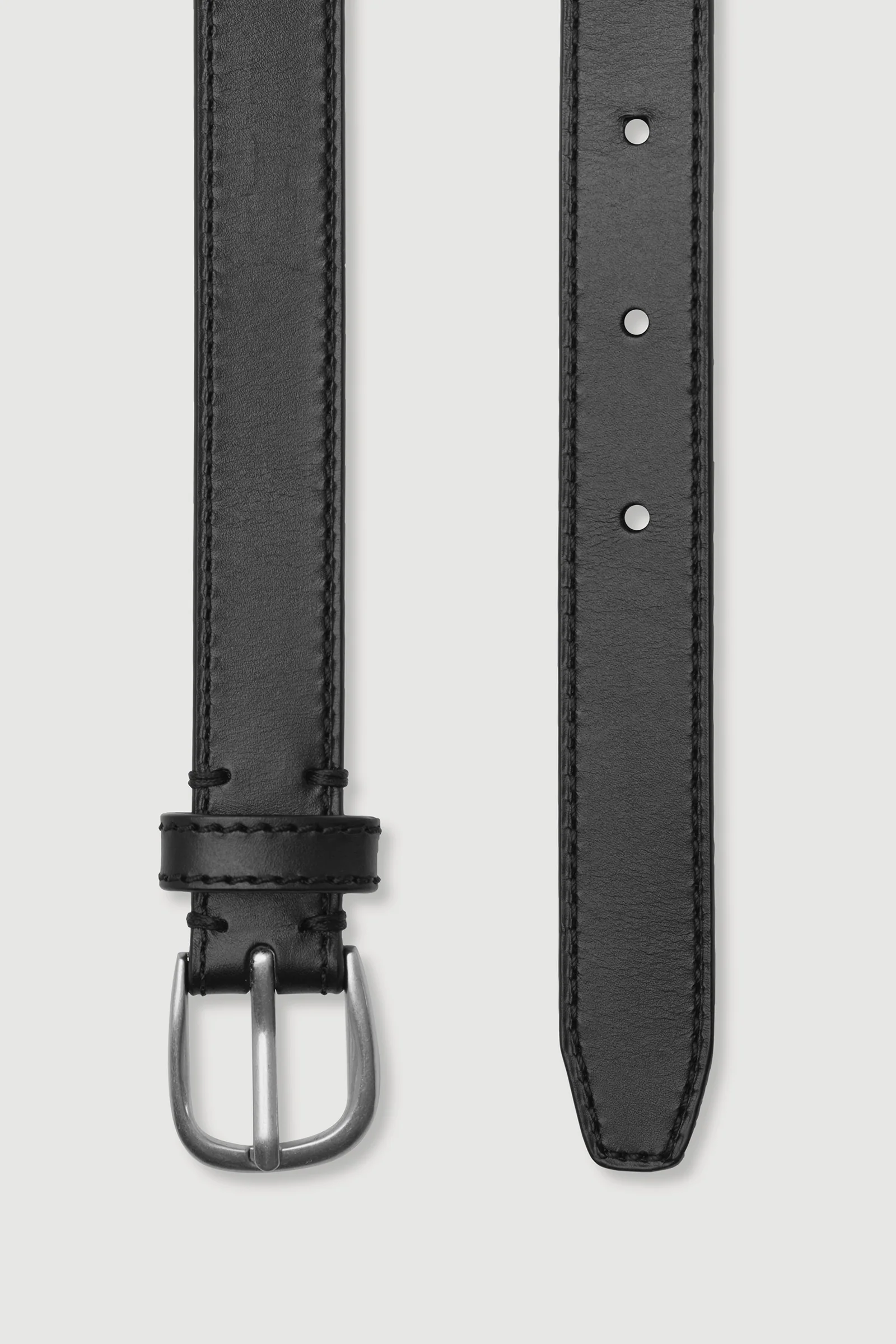 Womens Slim Leather Belt - Image 4