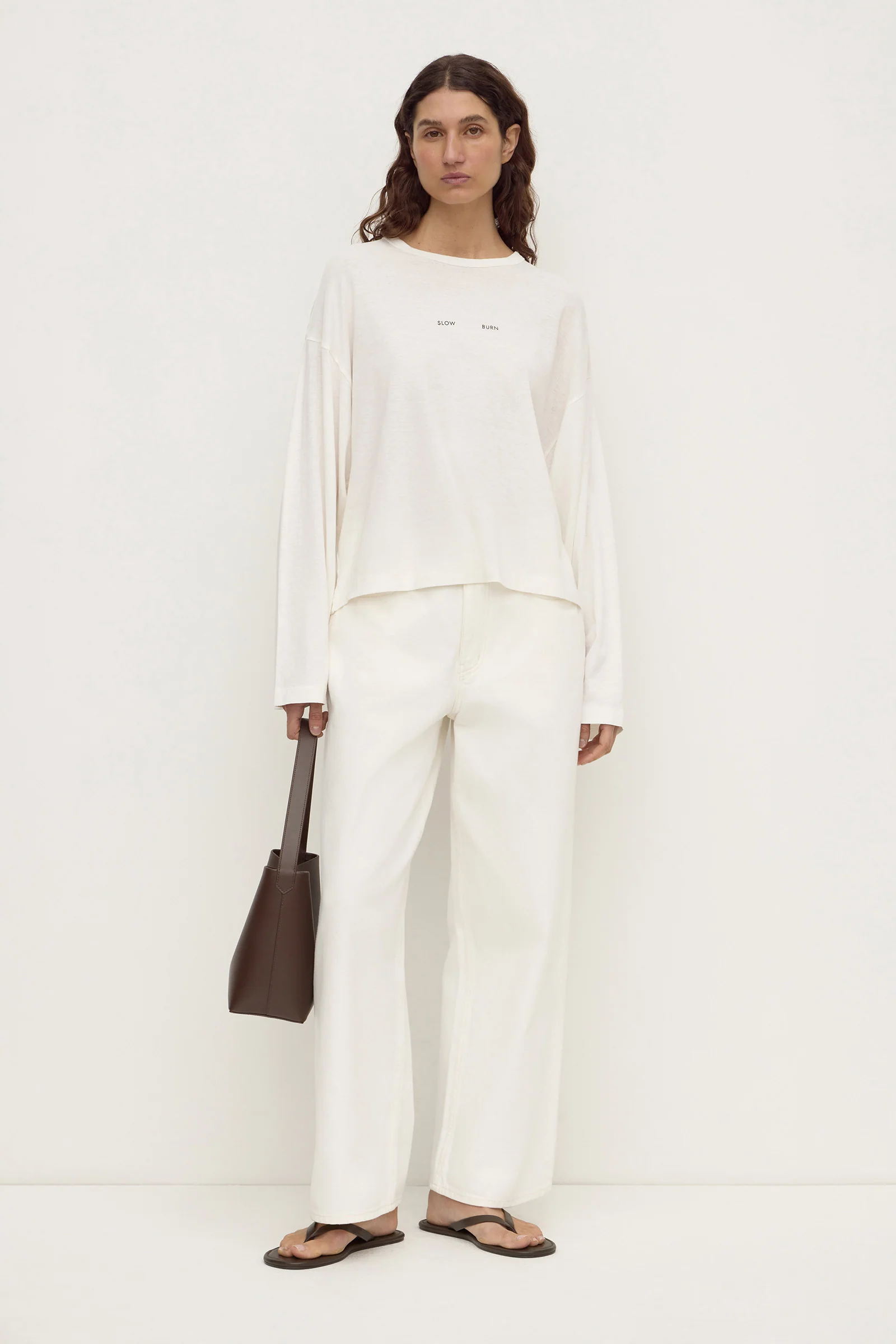 Womens Slow Burn Wide Sleeve Tee - Image 3